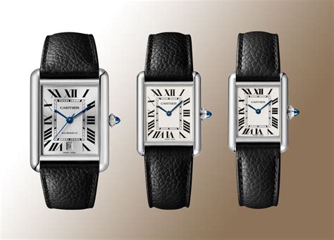 cartier tank quadrant|louis cartier watch sizes.